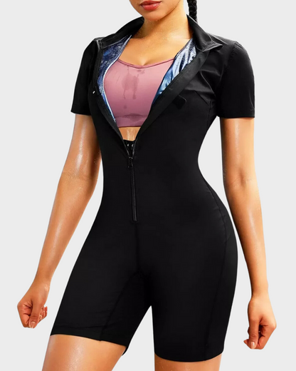„Damen-Ganzkörper-Shapewear mit Sauna-Effekt“